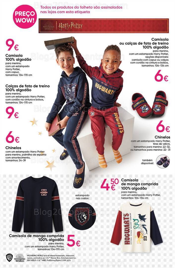 Antevisão Folheto PEPCO Especial Harry Potter Promoções de 17 a 30 agosto