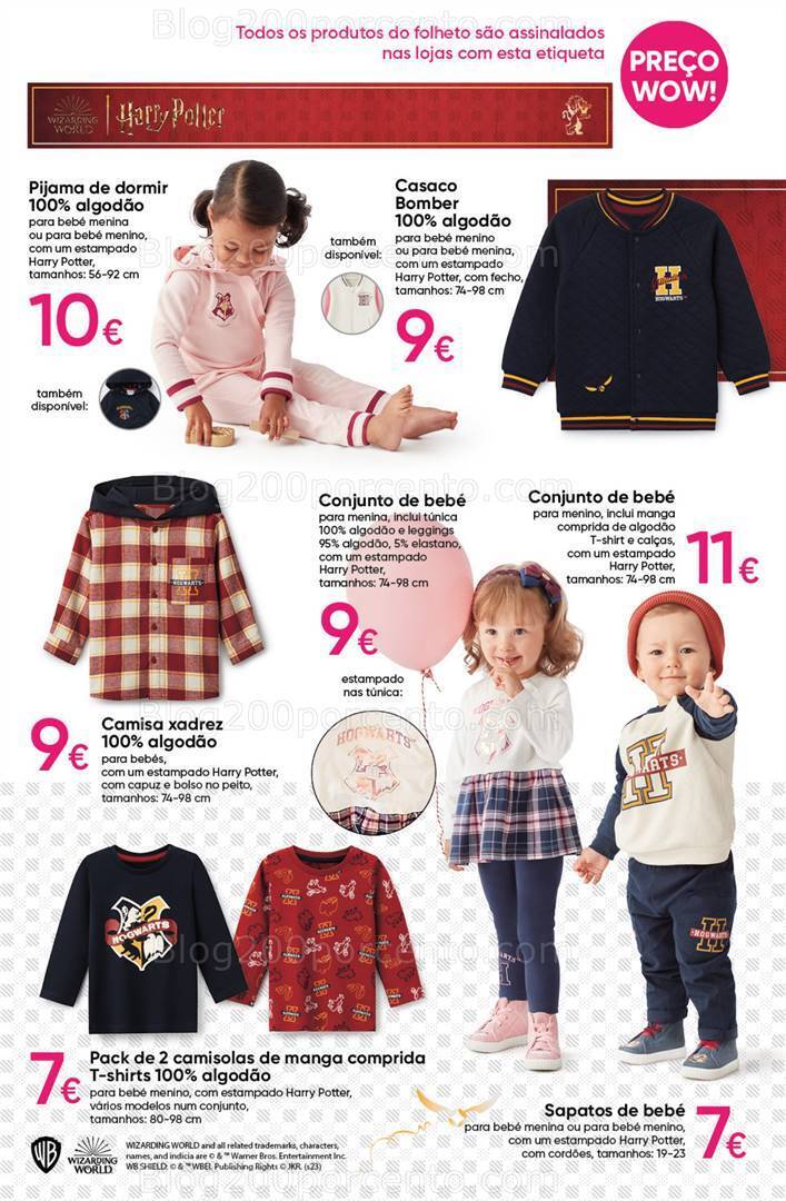 Antevisão Folheto PEPCO Especial Harry Potter Promoções de 17 a 30 agosto