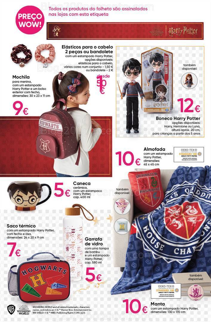 Antevisão Folheto PEPCO Especial Harry Potter Promoções de 17 a 30 agosto