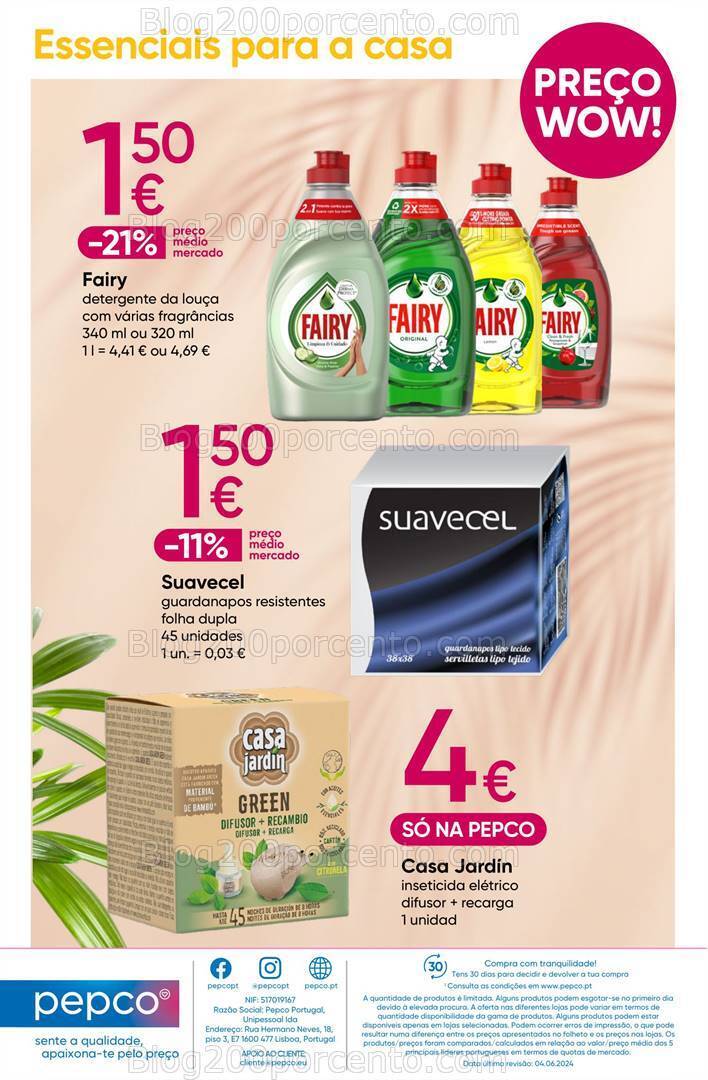 Antevisão Folheto PEPCO Promoções de 27 junho a 10 julho