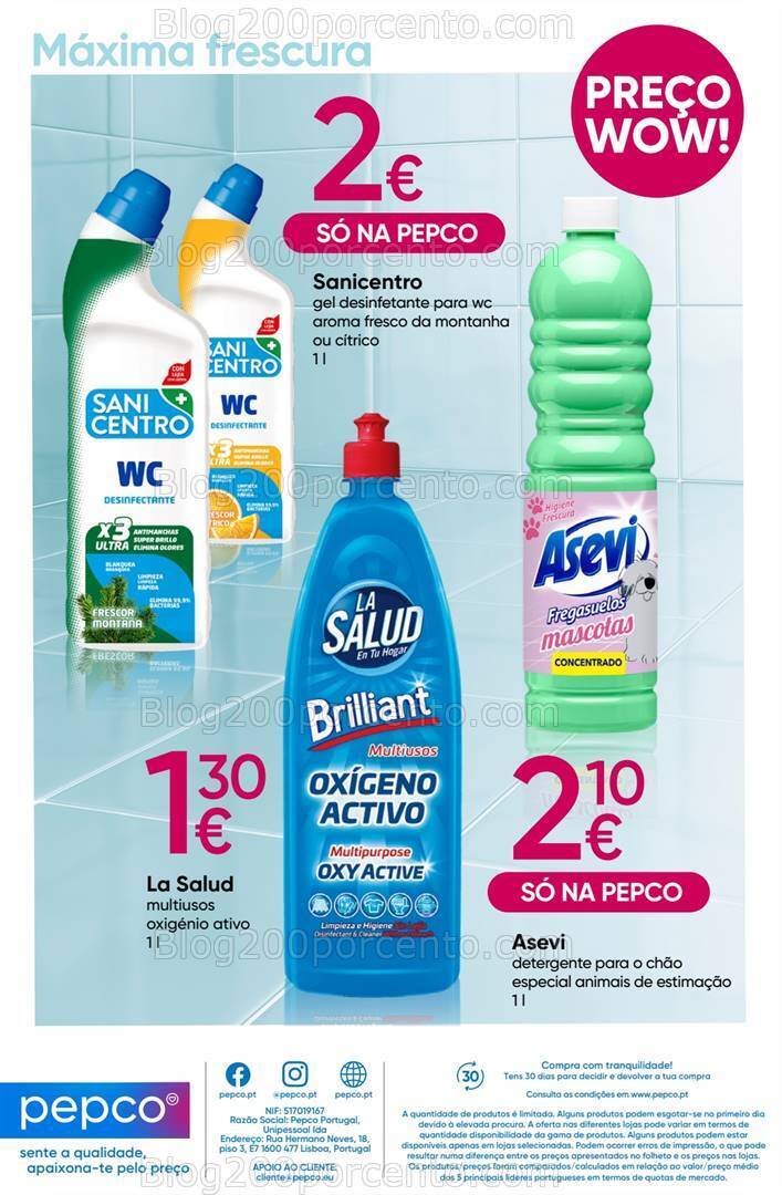 Antevisão Folheto PEPCO Alimentação e Drogaria - 25 janeiro a 7 fevereiro