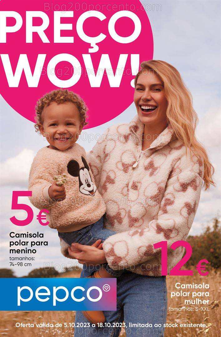 Antevisão Folheto PEPCO Promoções de 5 a 18 outubro