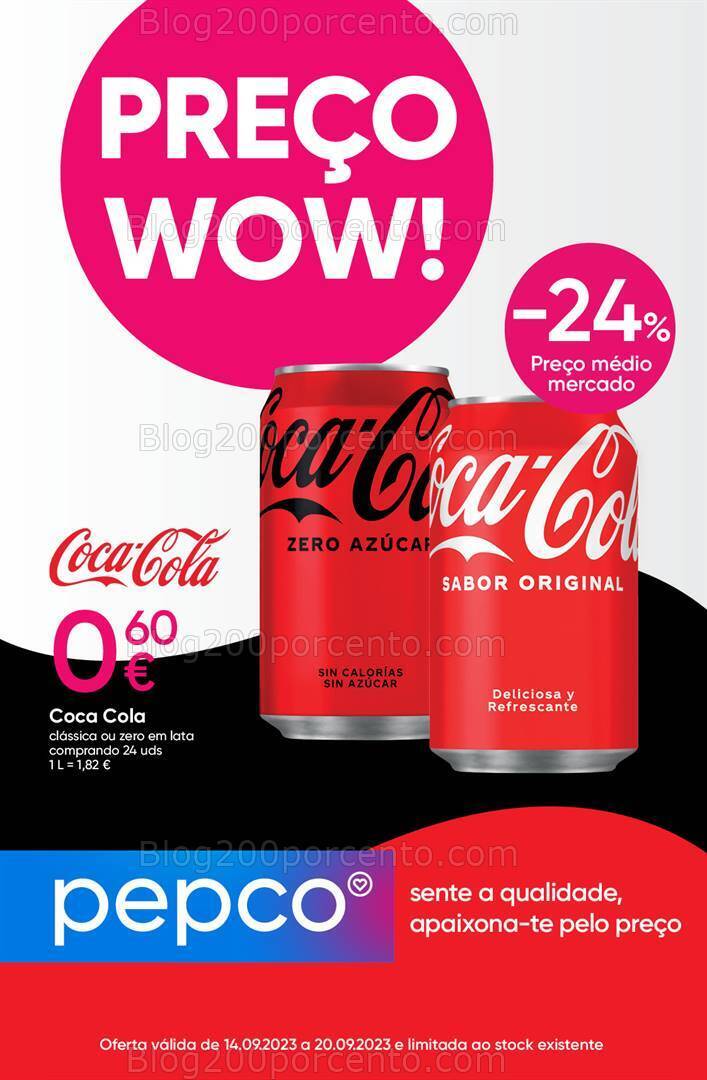 Antevisão Folheto PEPCO Alimentar e Drogaria Promoções de 14 a 20 setembro