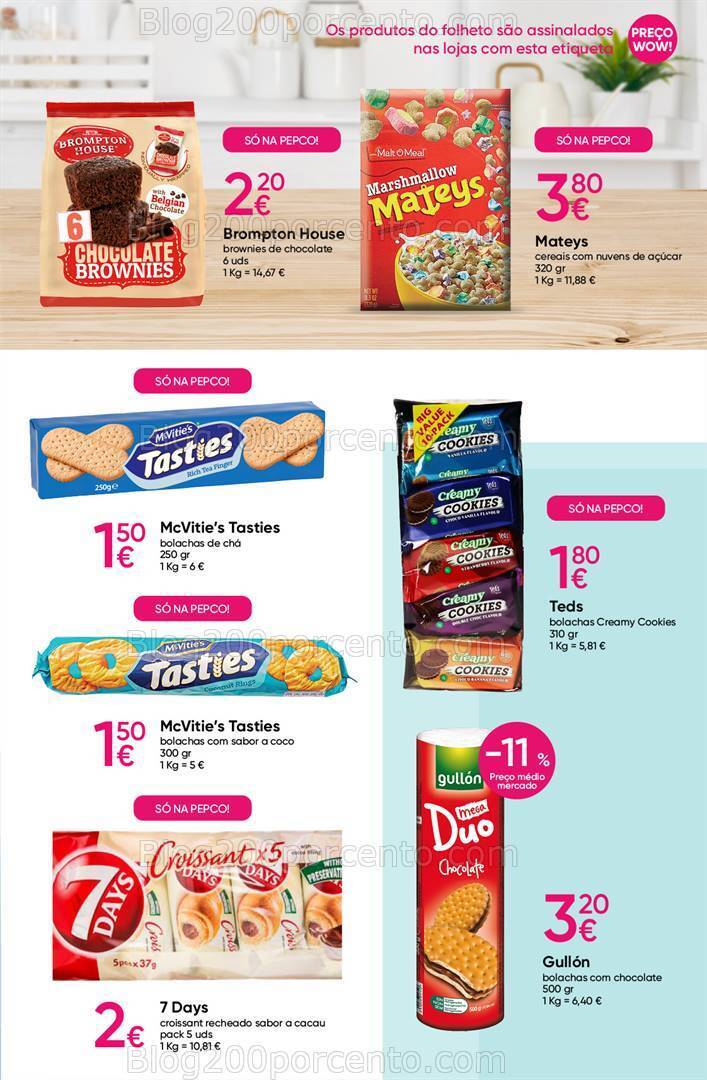 Antevisão Folheto PEPCO Alimentar e Drogaria Promoções de 14 a 20 setembro