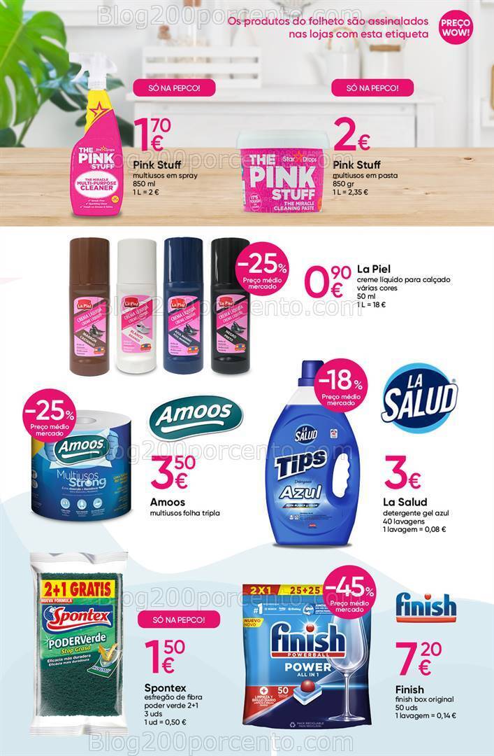 Antevisão Folheto PEPCO Alimentar e Drogaria Promoções de 14 a 20 setembro