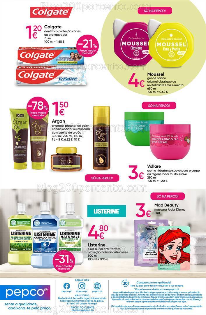 Antevisão Folheto PEPCO Alimentar e Drogaria Promoções de 14 a 20 setembro
