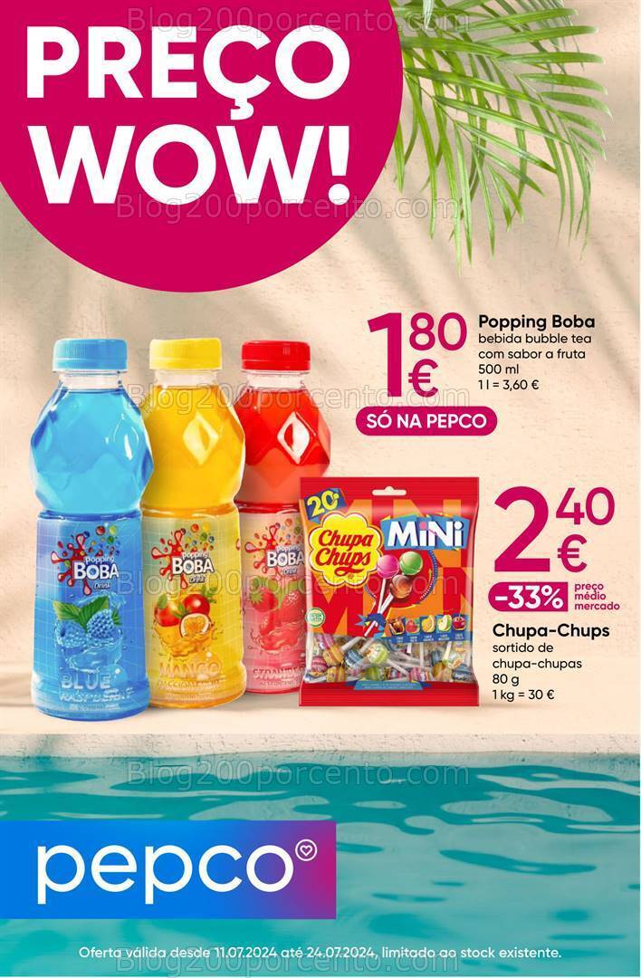 Antevisão Folheto PEPCO Promoções de 11 a 24 julho