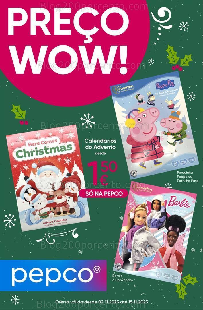 Antevisão Folheto PEPCO Alimentar e Drogaria Promoções de 2 a 15 novembro