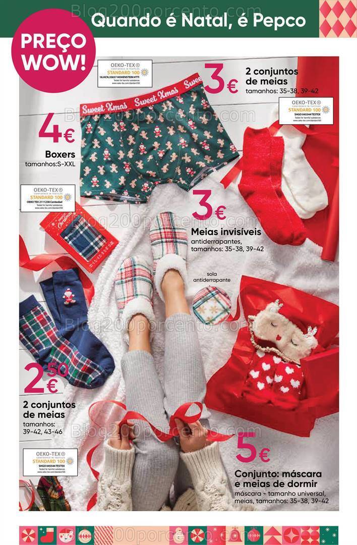 Antevisão Folheto PEPCO Bazar Natal Promoções de 23 a 29 novembro