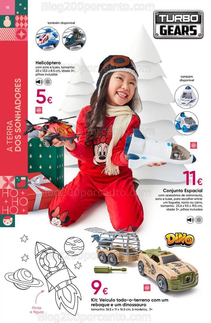 Antevisão Folheto PEPCO Brinquedos Natal Promoções até 24 dezembro