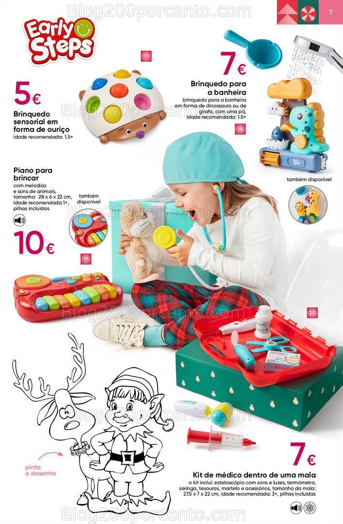 Antevisão Folheto PEPCO Brinquedos Natal Promoções até 24 dezembro