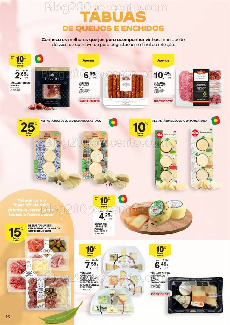 Antevisão Folheto CONTINENTE Petiscos de Verão Promoções de 23 julho a 11 agosto