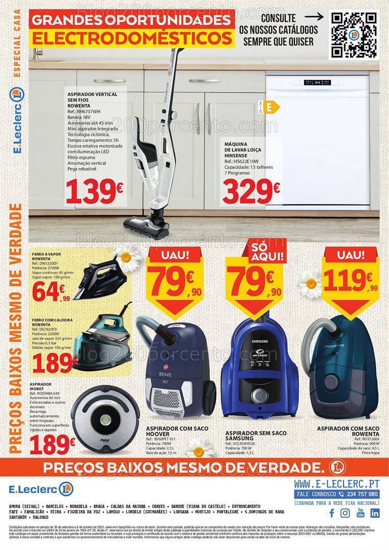 Antevisão Folheto E-LECLERC Especial Pets Promoções de 26 setembro a 8 outubro