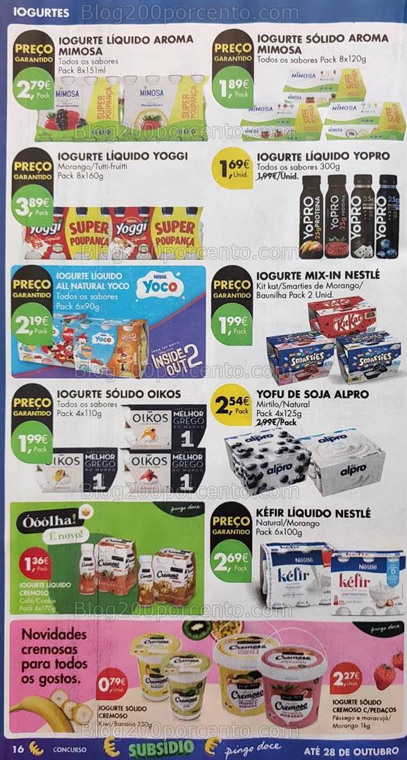 Antevisão Folheto PINGO DOCE Super Promoções de 1 a 7 outubro