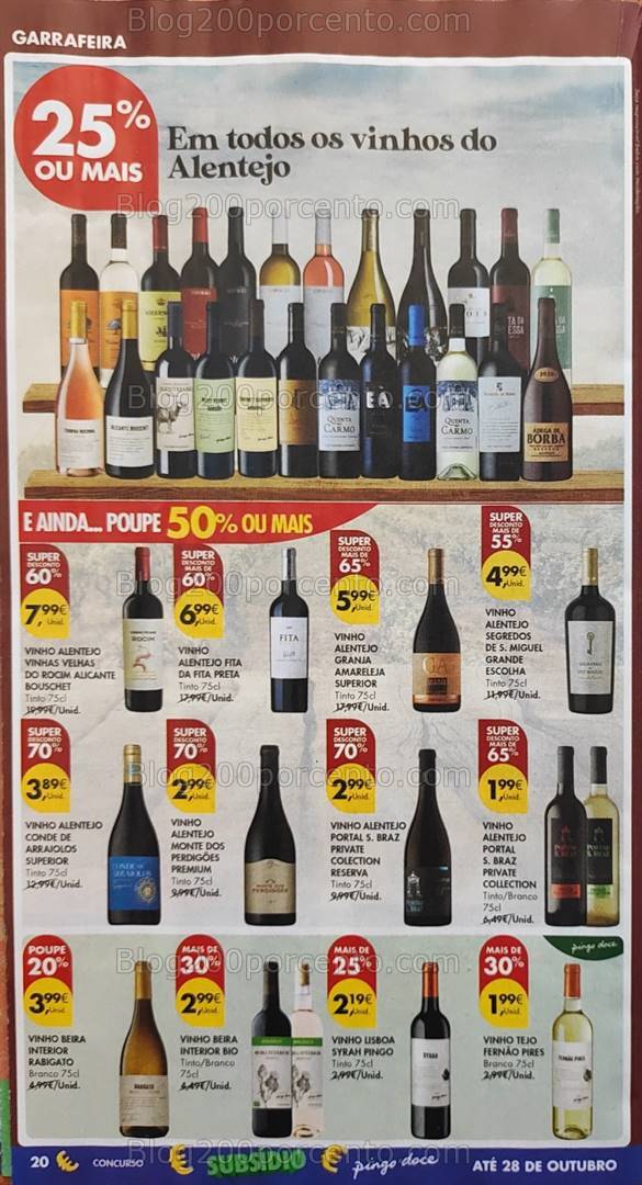 Antevisão Folheto PINGO DOCE Super Promoções de 1 a 7 outubro