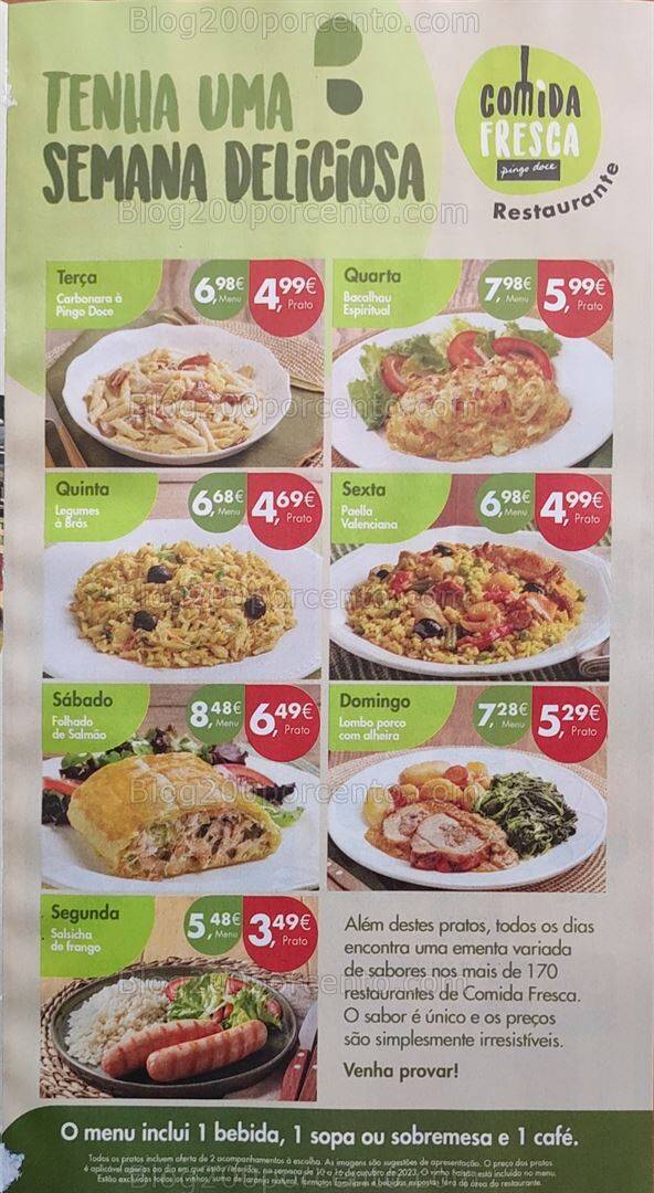 Antevisão Folheto PINGO DOCE Promoções de 10 a 16 outubro
