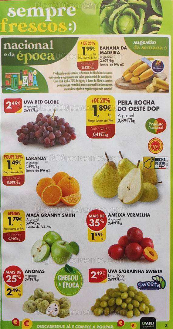 Antevisão Folheto PINGO DOCE Promoções de 10 a 16 outubro