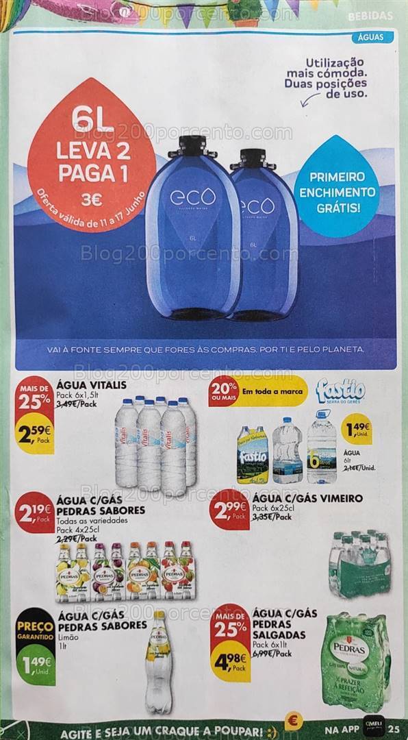 Antevisão Folheto PINGO DOCE Lojas Médias Promoções de 11 a 17 junho