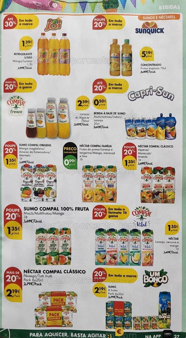 Antevisão Folheto PINGO DOCE Lojas Médias Promoções de 11 a 17 junho