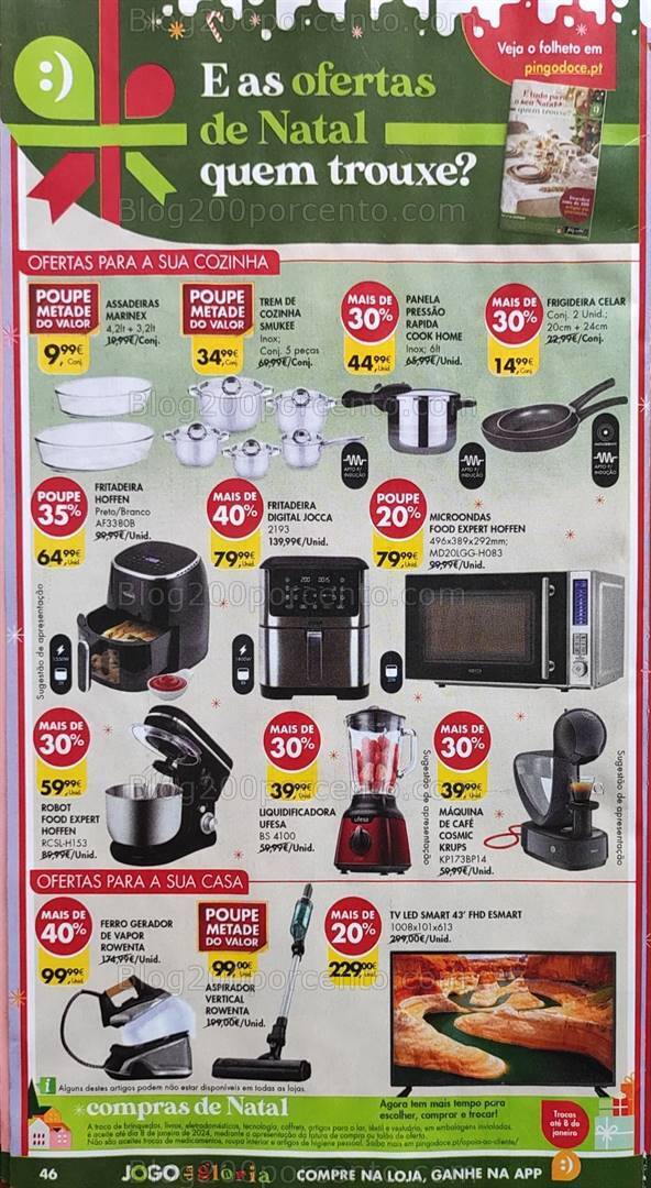 Antevisão Folheto PINGO DOCE Promoções de 12 a 18 dezembro