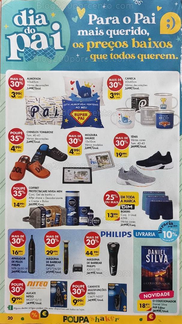 Antevisão Folheto PINGO DOCE Dia do Pai Promoções de 12 a 18 março