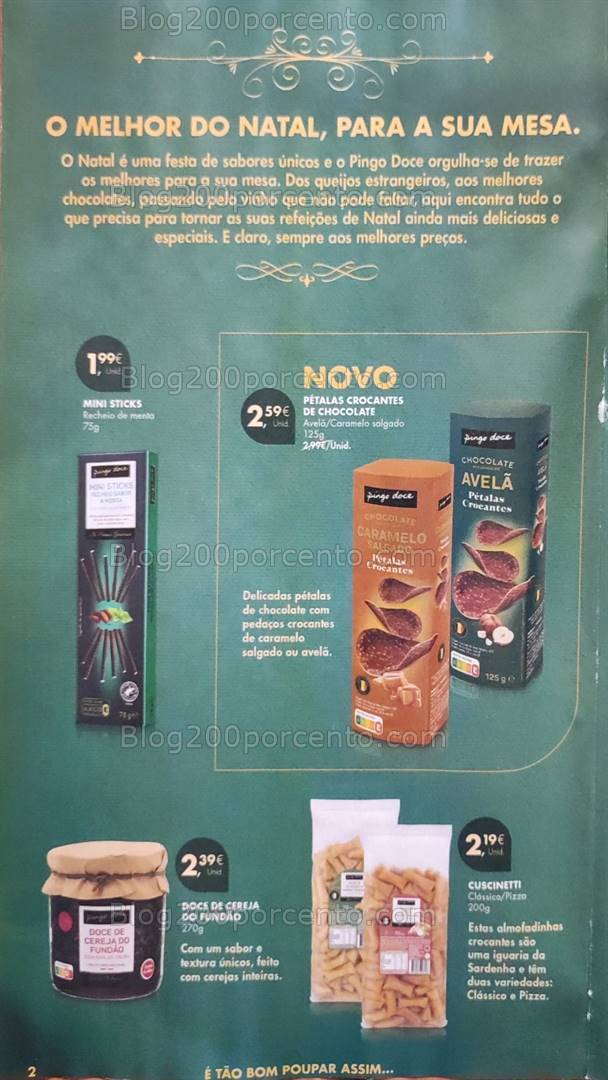 Antevisão Folheto PINGO DOCE Natal Promoções de 12 a 18 novembro