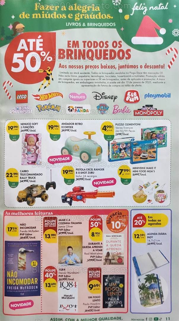 Antevisão Folheto PINGO DOCE Natal Promoções de 12 a 18 novembro