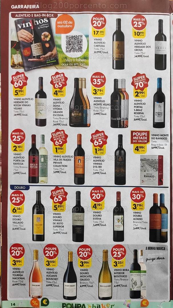 Antevisão Folheto PINGO DOCE Promoções de 12 a 18 setembro