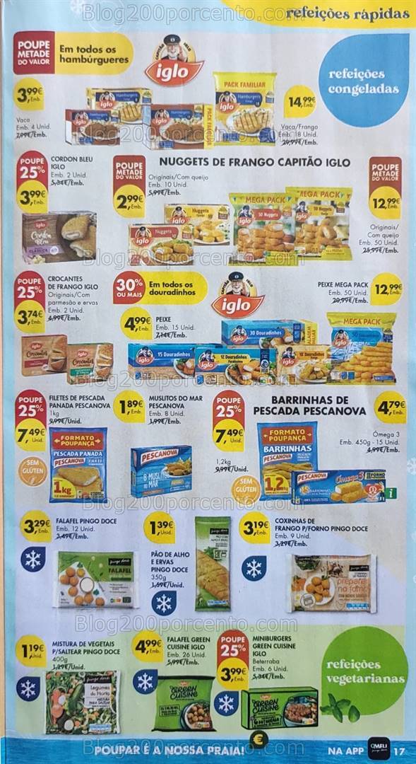 Antevisão Folheto PINGO DOCE Promoções de 13 a 19 agosto