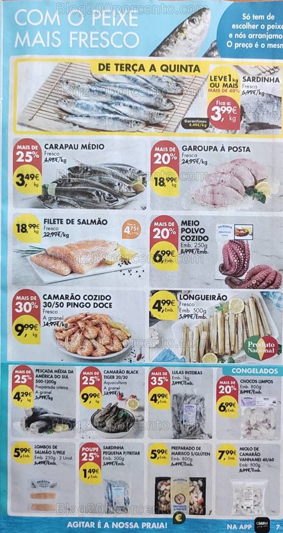 Antevisão Folheto PINGO DOCE Promoções de 13 a 19 agosto