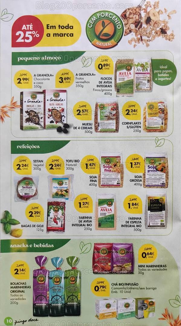 Antevisão Folheto PINGO DOCE Escolhas Equilibradas Promoções de 13 a 26 fevereiro