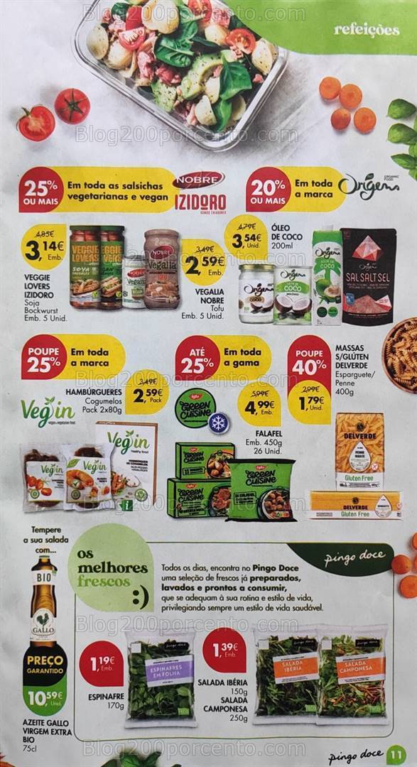 Antevisão Folheto PINGO DOCE Escolhas Equilibradas Promoções de 13 a 26 fevereiro