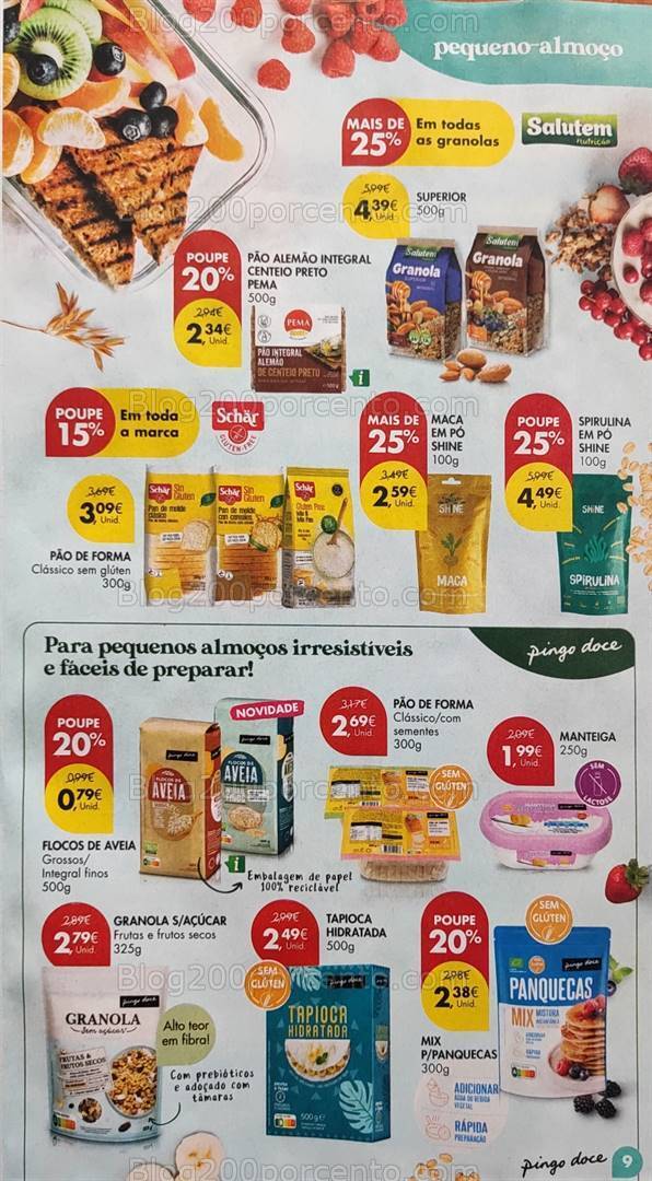 Antevisão Folheto PINGO DOCE Escolhas Equilibradas Promoções de 13 a 26 fevereiro