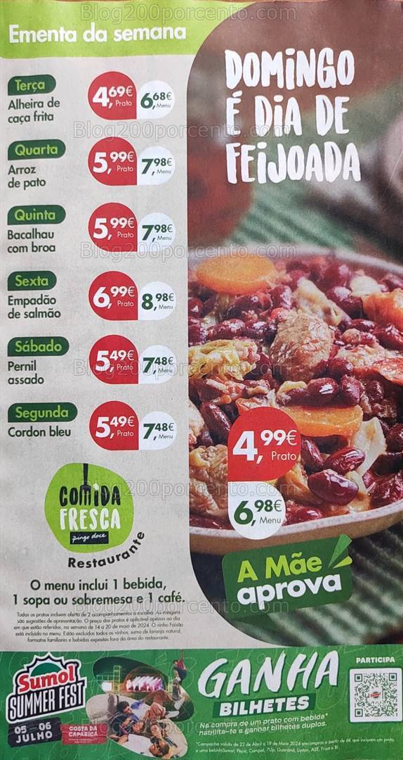 Antevisão Folheto PINGO DOCE Super Promoções de 14 a 20 maio