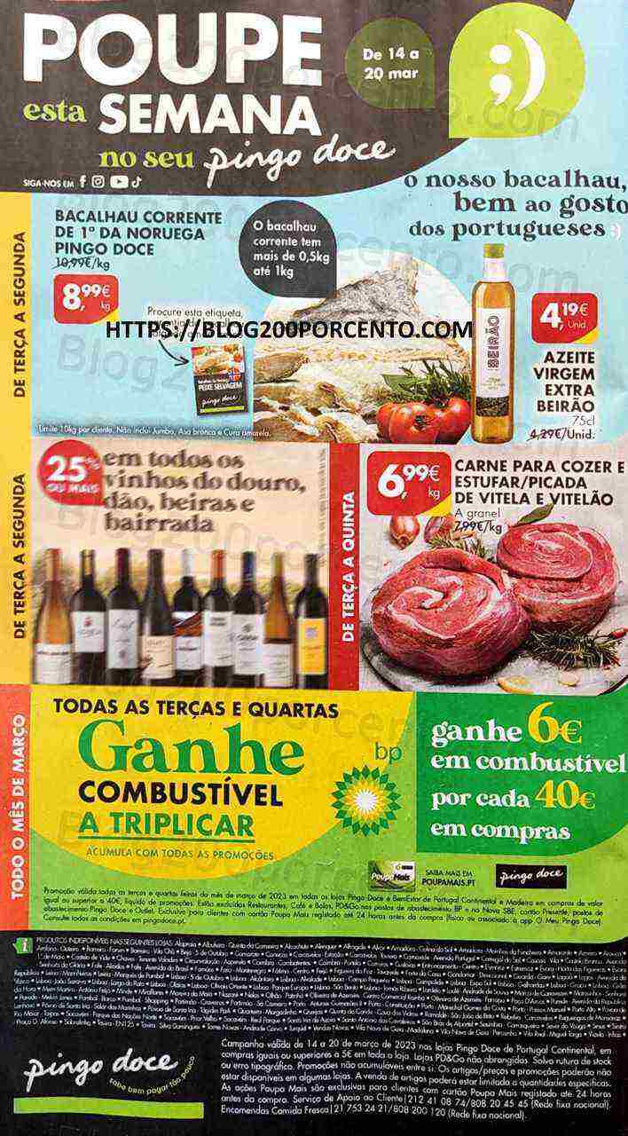 Antevisão Folheto PINGO DOCE Super Promoções de 14 a 20 março