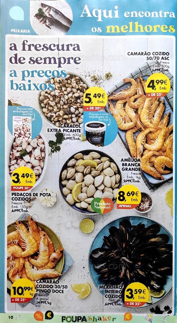 Antevisão Folheto PINGO DOCE Promoções de 15 a 21 agosto