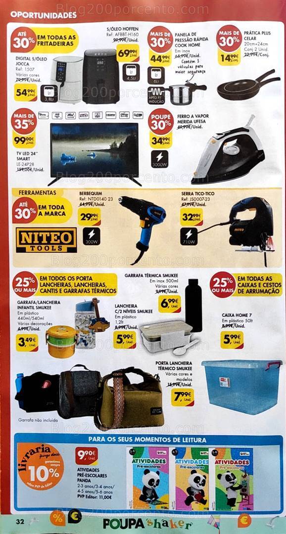 Antevisão Folheto PINGO DOCE Bazar Promoções de 15 a 21 agosto