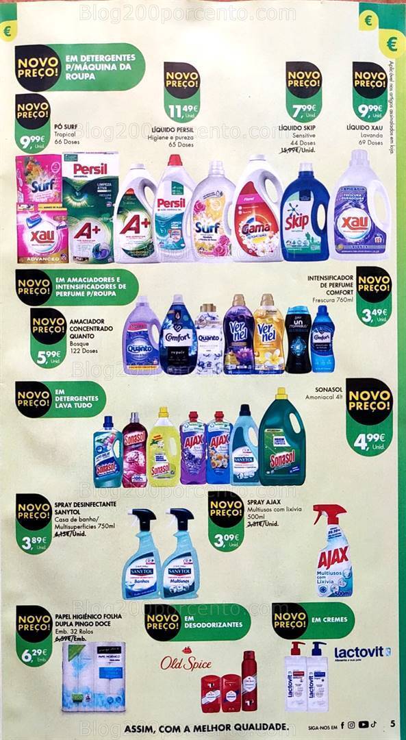 Antevisão Folheto PINGO DOCE Promoções de 15 a 21 agosto