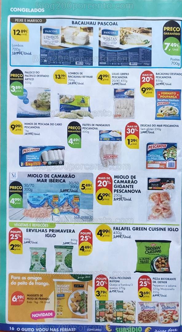 Antevisão Folheto PINGO DOCE Promoções de 15 a 21 outubro