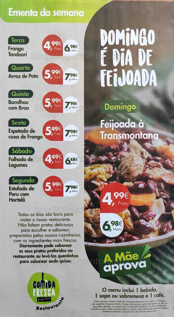 Antevisão Folheto PINGO DOCE Promoções de 16 a 22 abril