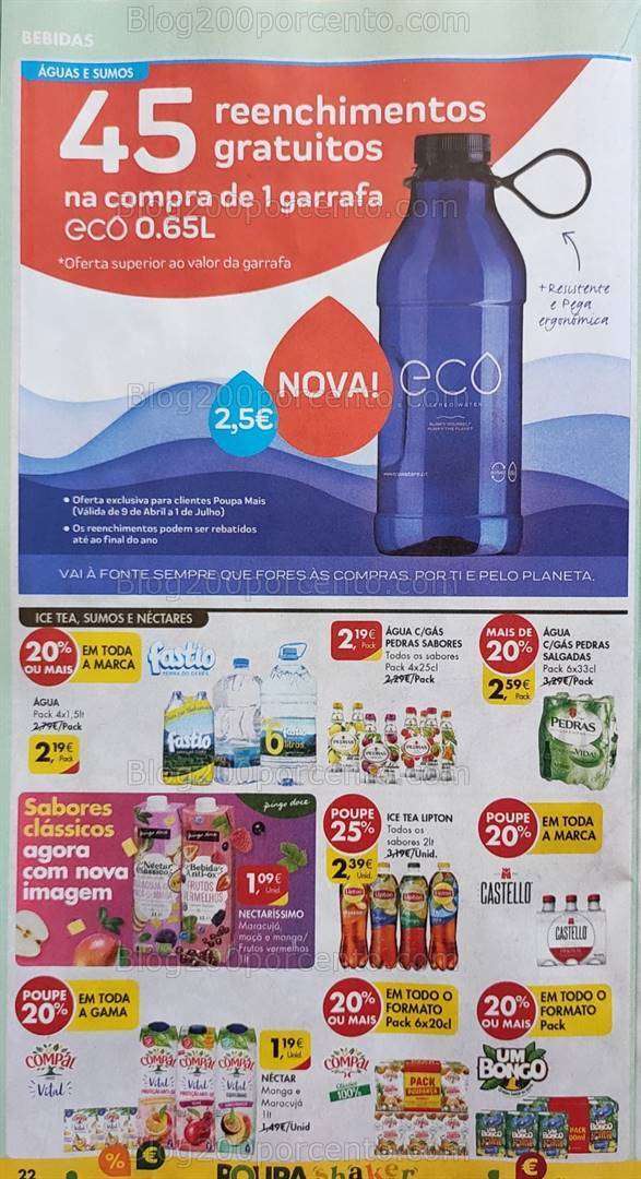 Antevisão Folheto PINGO DOCE Promoções de 16 a 22 abril