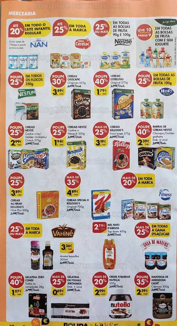 Antevisão Folheto PINGO DOCE Promoções de 16 a 22 abril