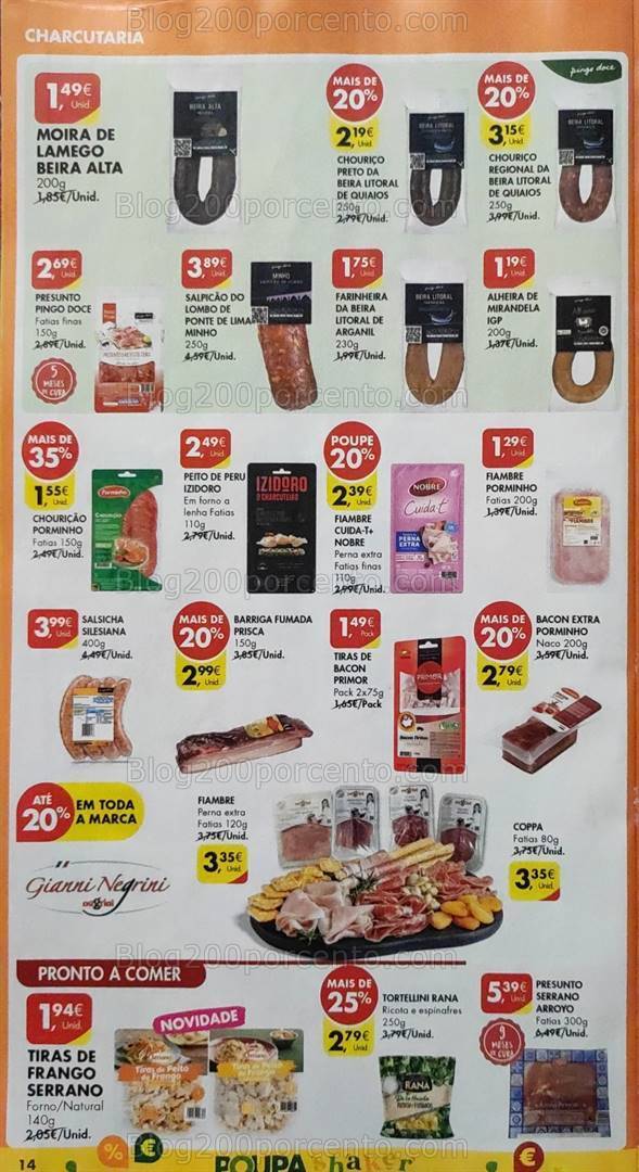 Antevisão Folheto PINGO DOCE Promoções de 16 a 22 janeiro