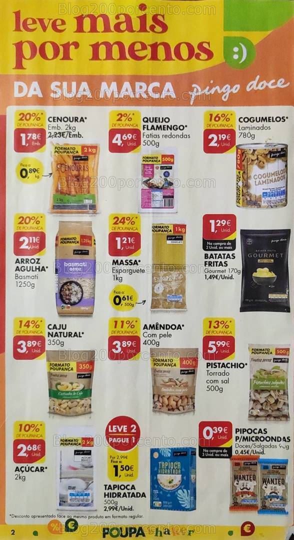 Antevisão Folheto PINGO DOCE Promoções de 16 a 22 janeiro