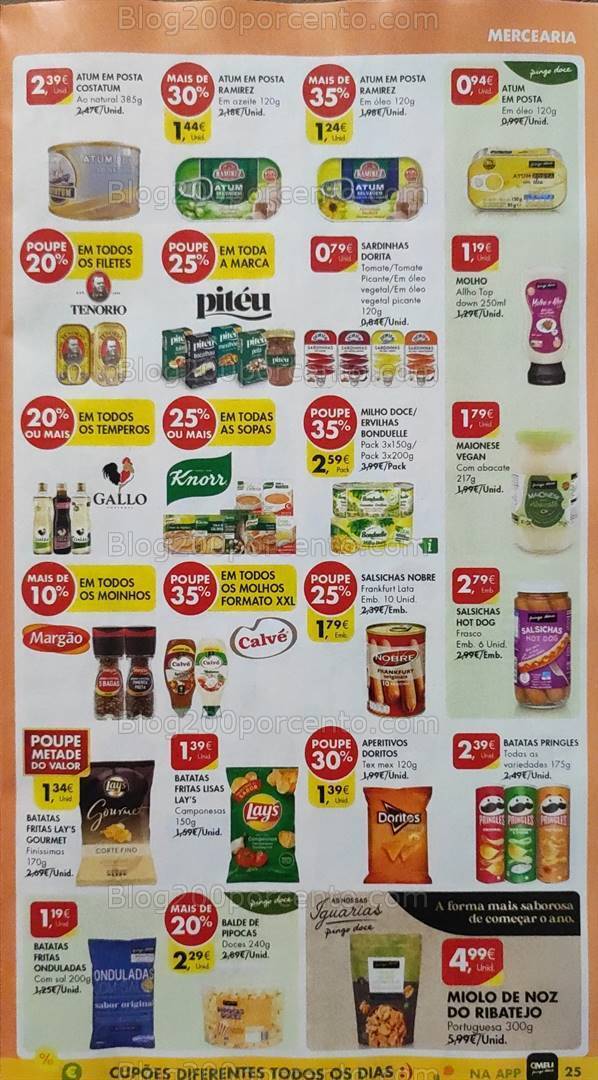 Antevisão Folheto PINGO DOCE Promoções de 16 a 22 janeiro