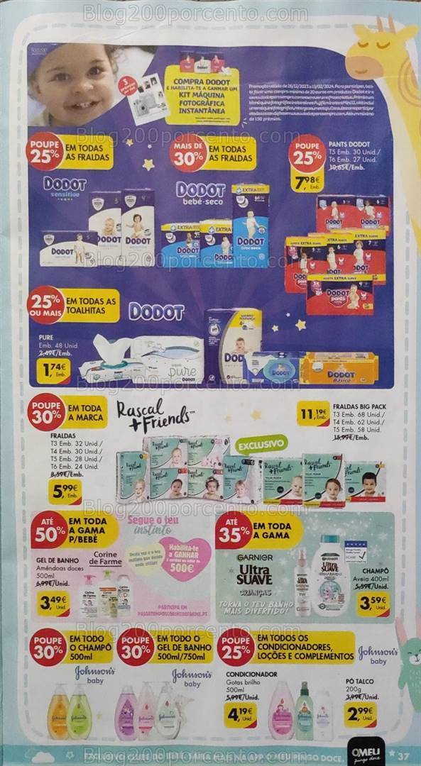 Antevisão Folheto PINGO DOCE Bebé Promoções de 16 a 22 janeiro