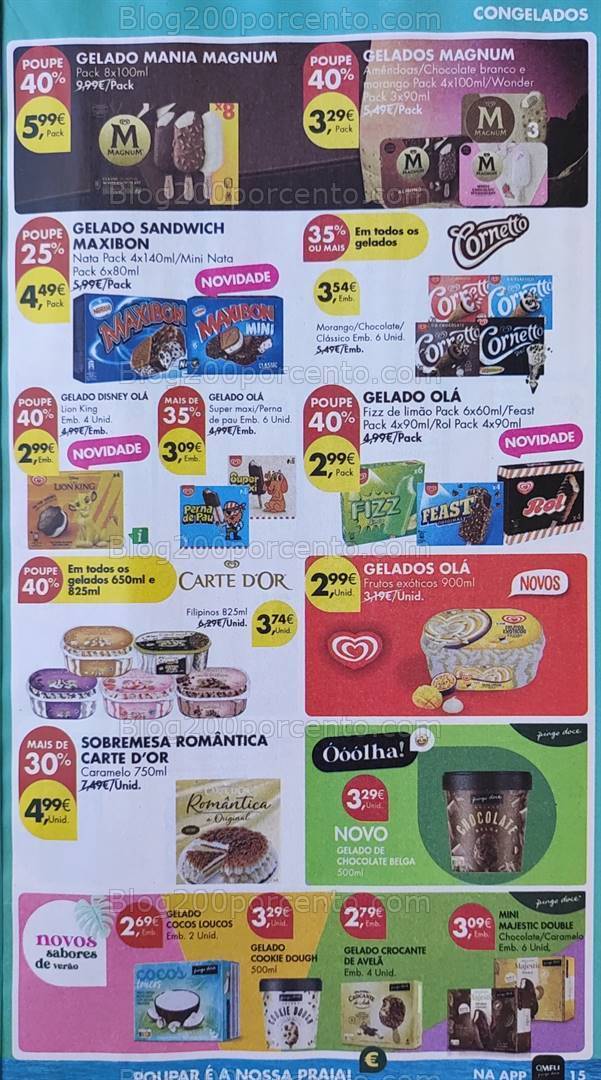 Antevisão Folheto PINGO DOCE Promoções de 16 a 22 julho