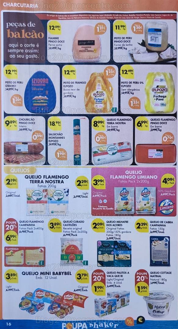 Antevisão Folheto PINGO DOCE Promoções de 16 a 22 julho