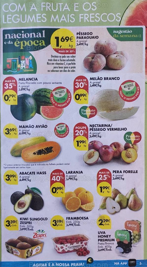 Antevisão Folheto PINGO DOCE Promoções de 16 a 22 julho
