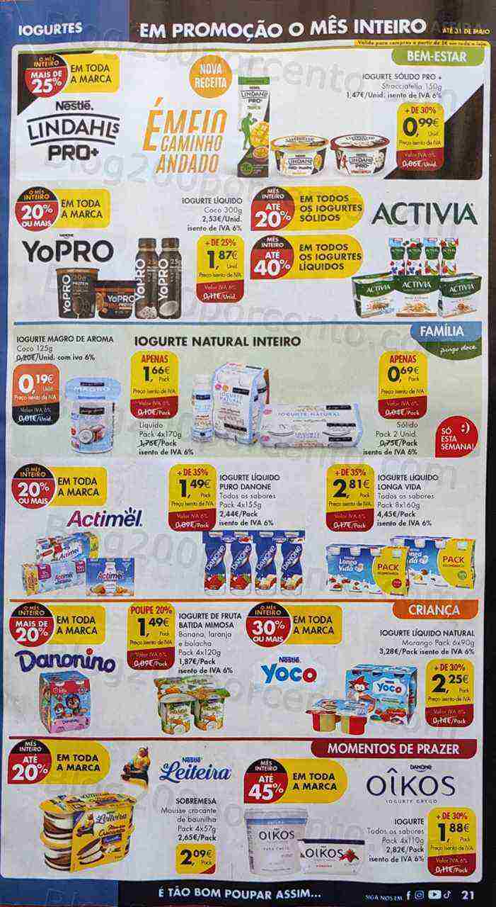 Antevisão Folheto PINGO DOCE Promoções de 16 a 22 maio